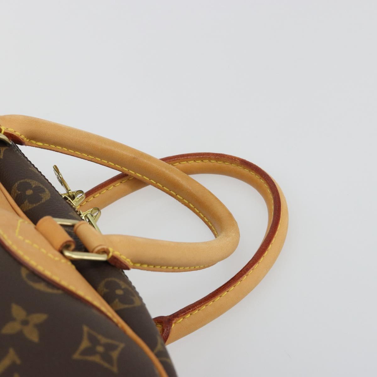 LOUIS VUITTON Monogram Deauville Hand Bag M47270 LV Auth bs36261A