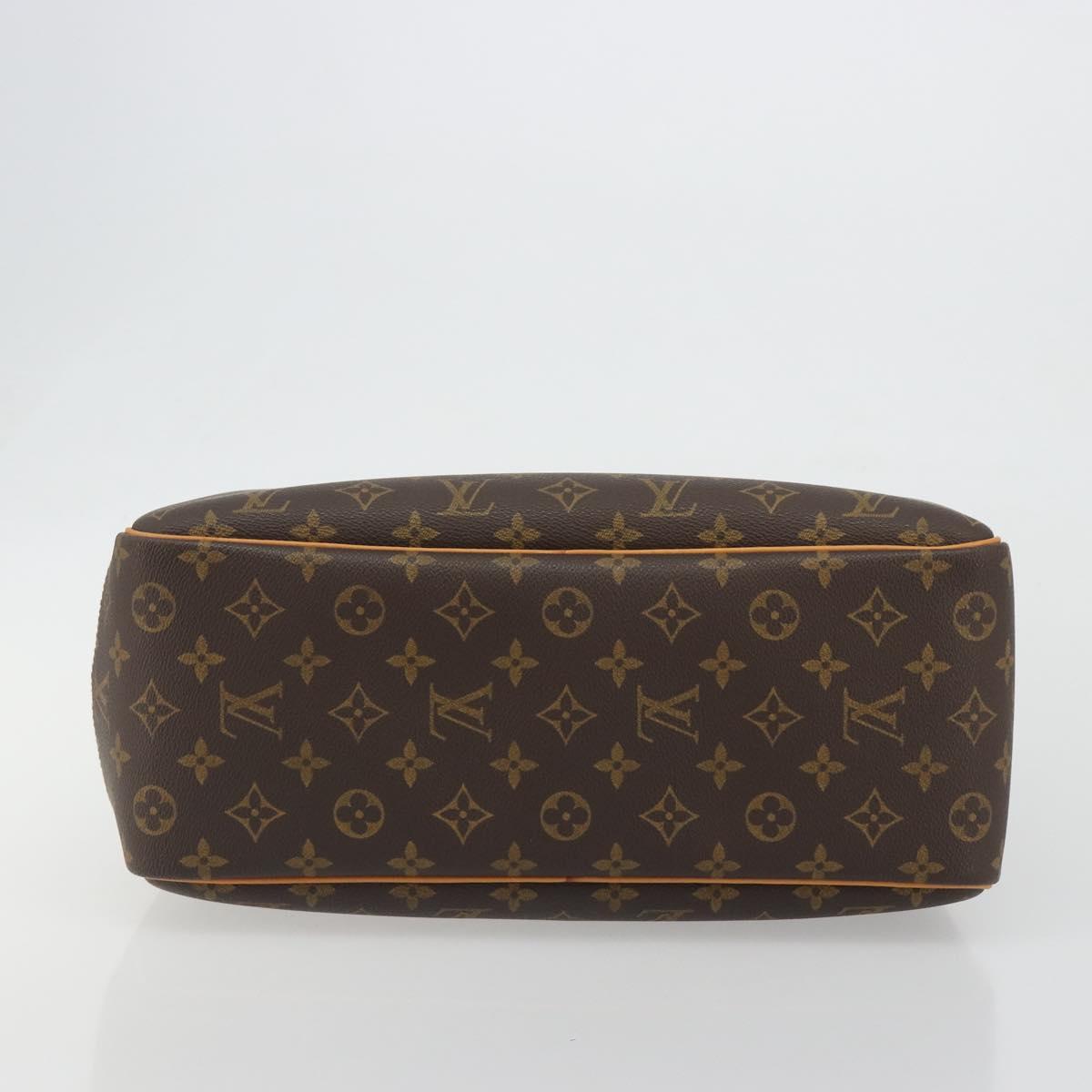 LOUIS VUITTON Monogram Deauville Hand Bag M47270 LV Auth bs36261A