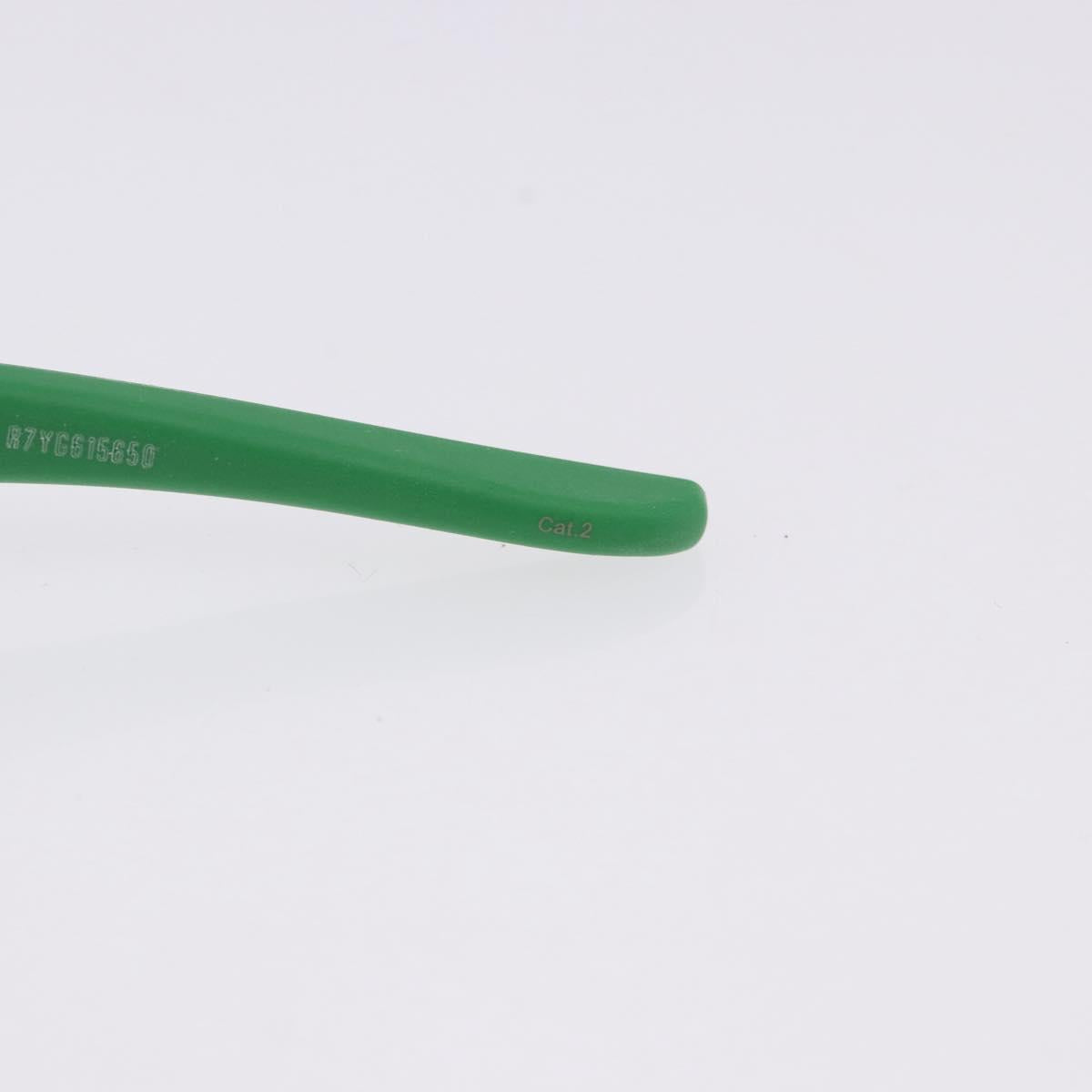 BOTTEGA VENETA Sunglasses Rubber Green Auth bs36263M
