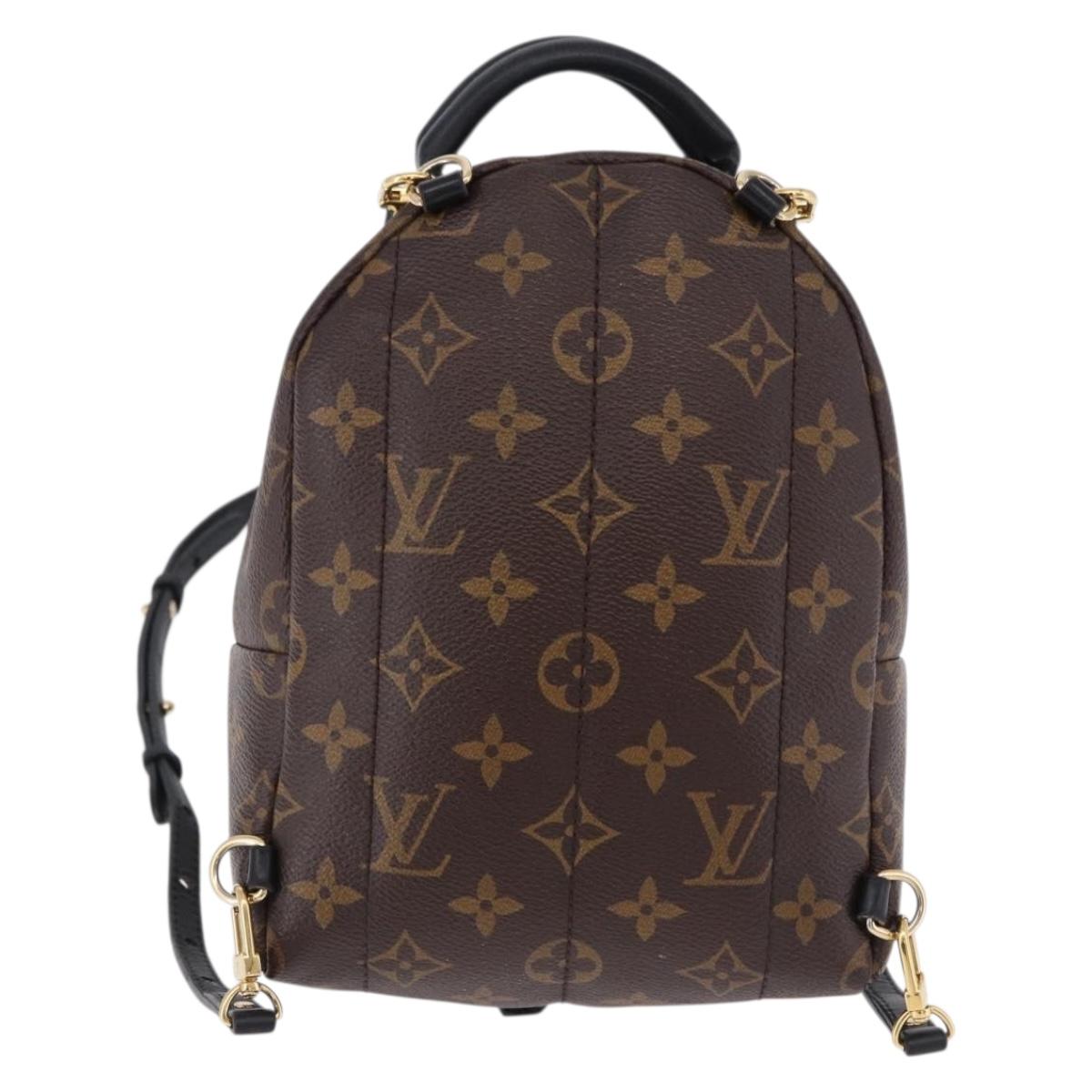 LOUIS VUITTON Monogram Palm Springs MINI Backpack M44873 LV Auth bs36265