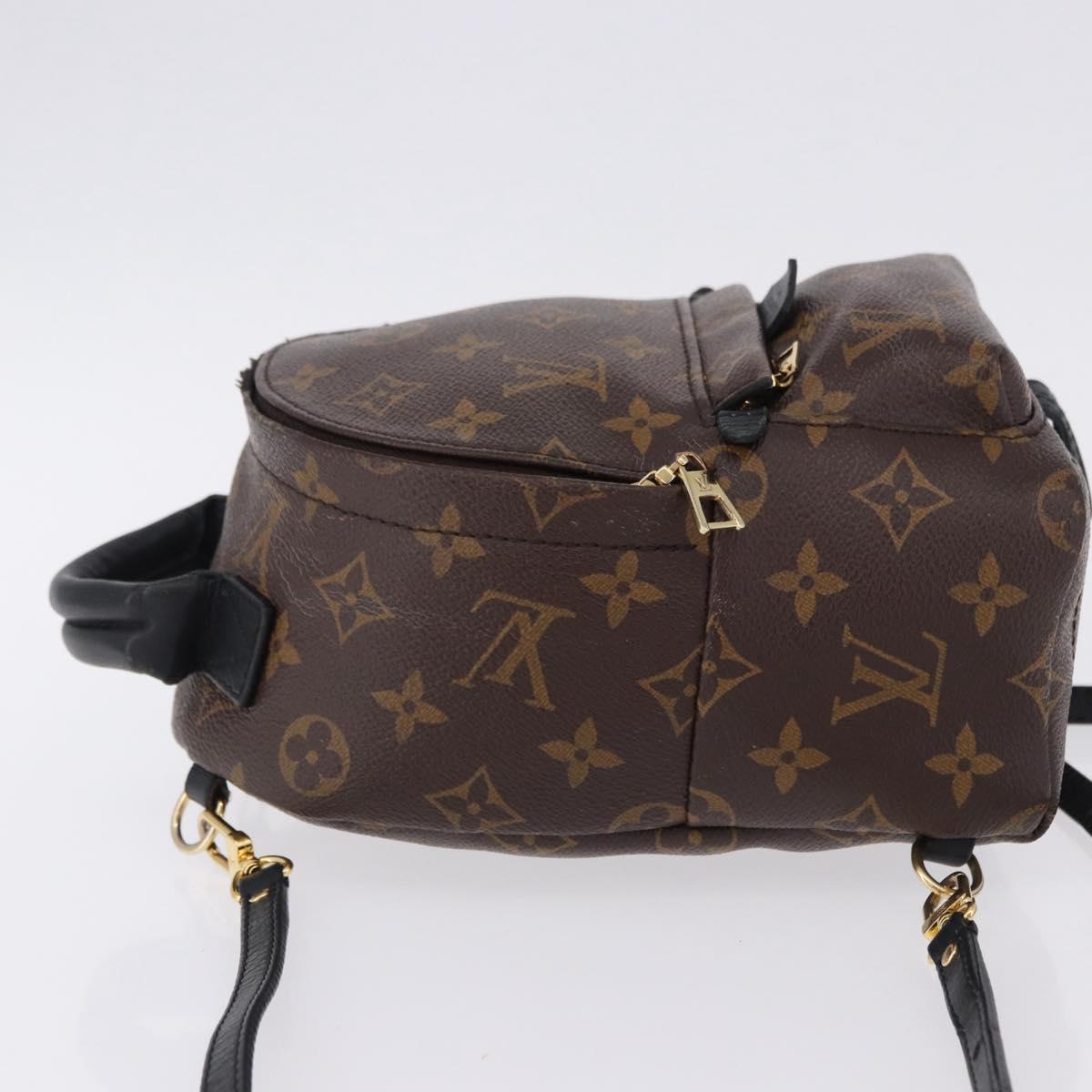 LOUIS VUITTON Monogram Palm Springs MINI Backpack M44873 LV Auth bs36265