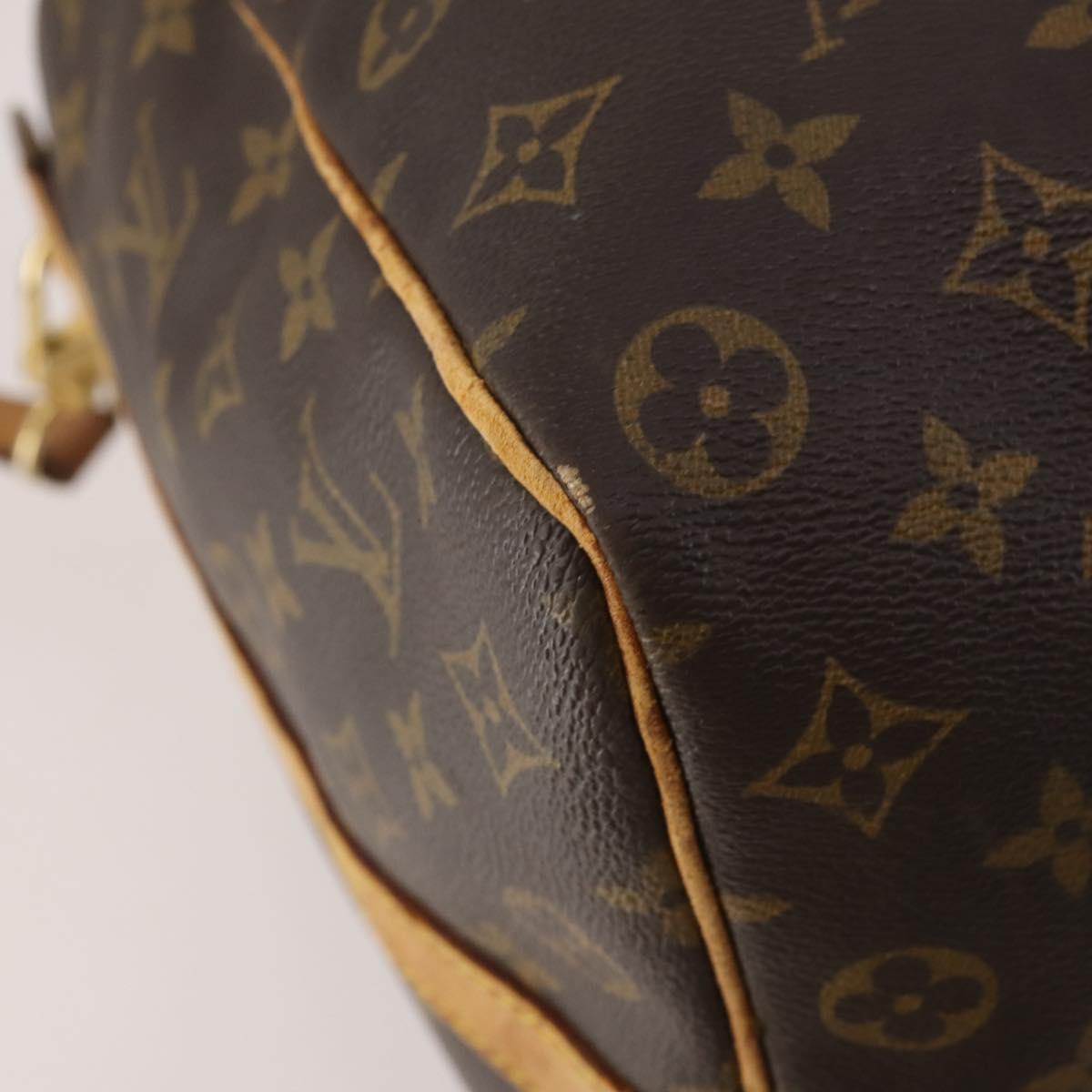 LOUIS VUITTON Monogram Keepall Bandouliere 50 Boston Bag M41416 LV Auth bs36266