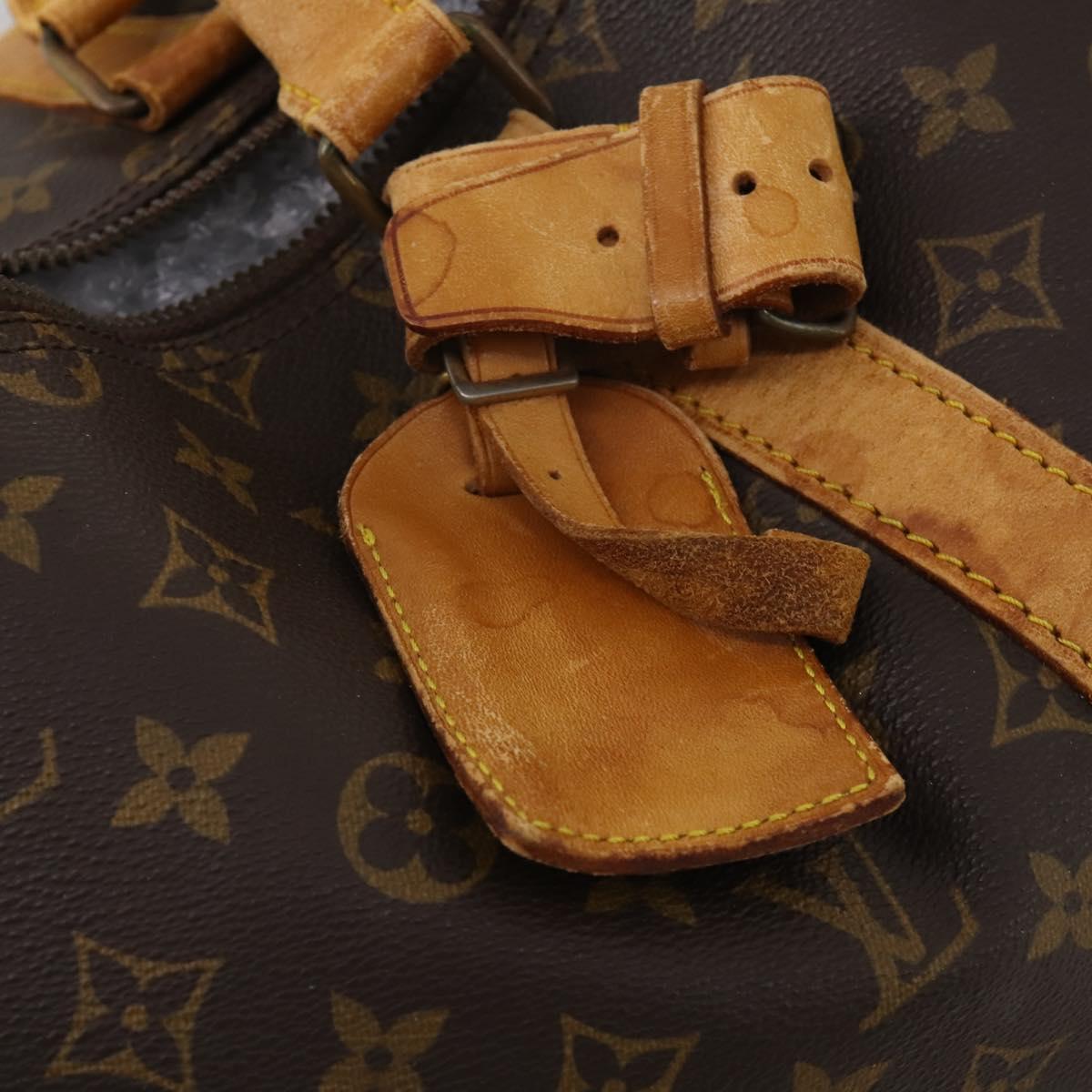 LOUIS VUITTON Monogram Keepall Bandouliere 50 Boston Bag M41416 LV Auth bs36266