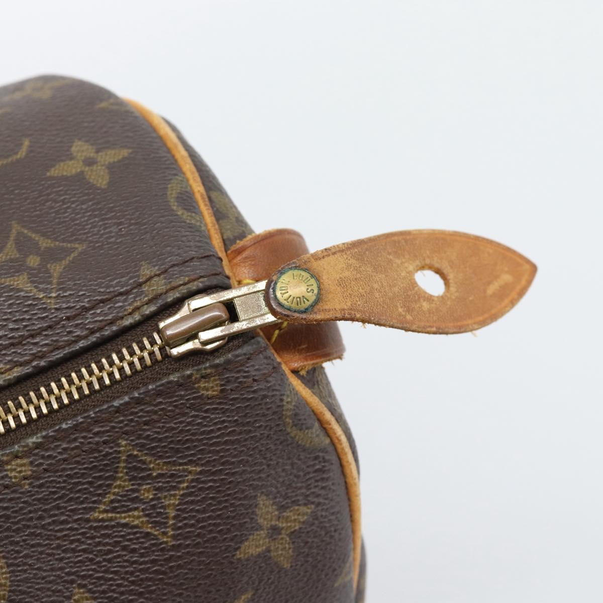 LOUIS VUITTON Monogram Speedy 30 Hand Bag M41526 LV Auth bs36268
