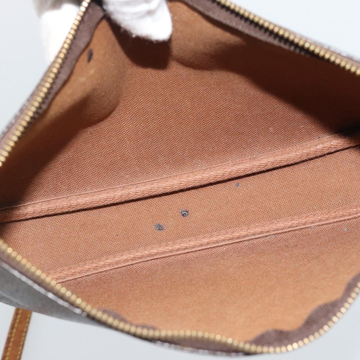LOUIS VUITTON Monogram Pochette Accessoires Pouch M51980 LV Auth bs36314