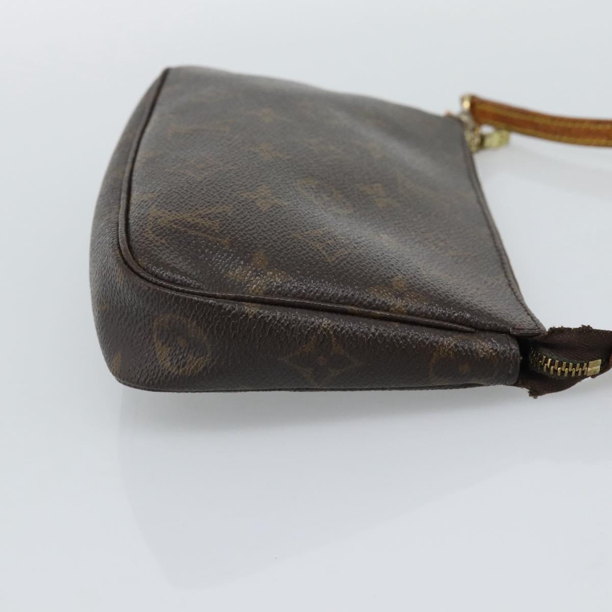 LOUIS VUITTON Monogram Pochette Accessoires Pouch M51980 LV Auth bs36314