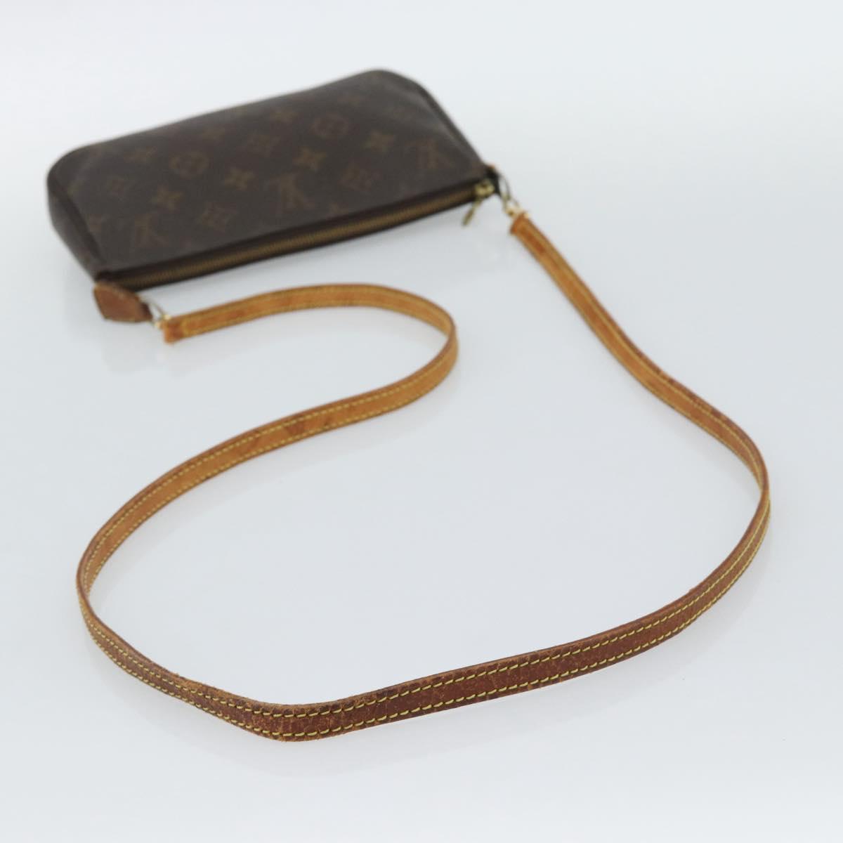 LOUIS VUITTON Monogram Pochette Accessoires Pouch M51980 LV Auth bs36314