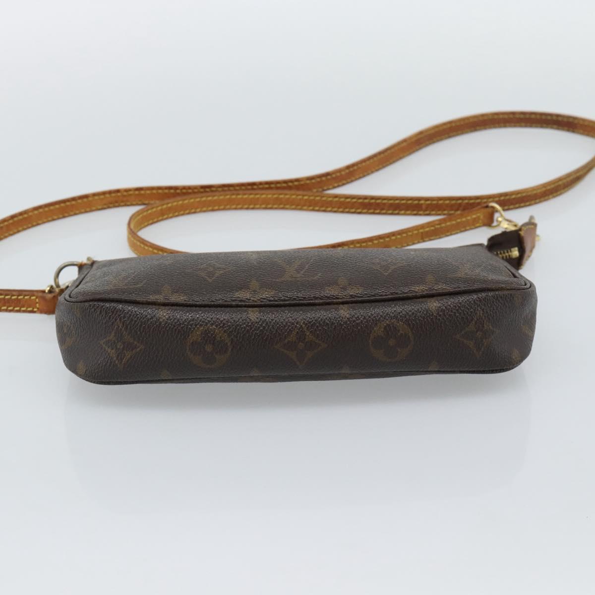LOUIS VUITTON Monogram Pochette Accessoires Pouch M51980 LV Auth bs36314