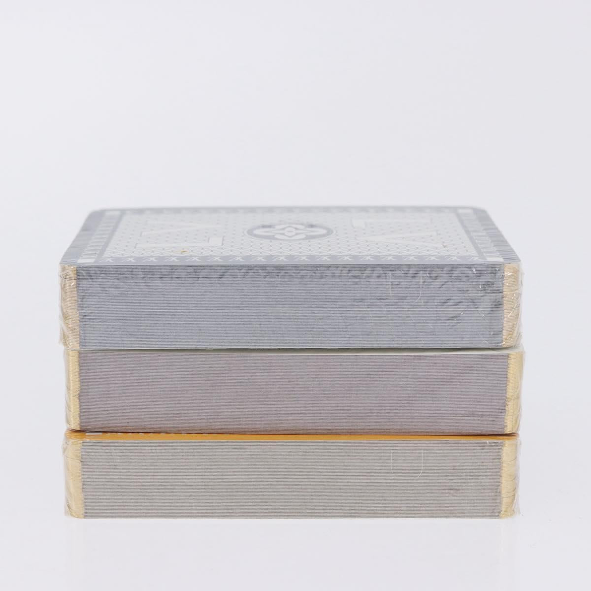 LOUIS VUITTON Cult Towaju Playing Cards Paper Red Yellow Blue LV Auth bs36324