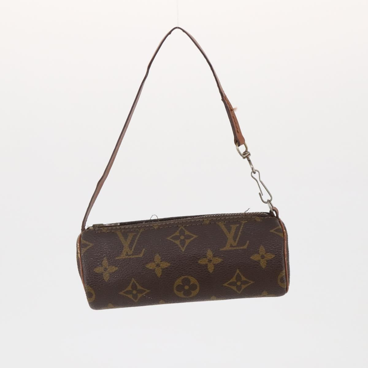 LOUIS VUITTON Monogram Vernis Pouch 4 Set Red LV Auth bs36354