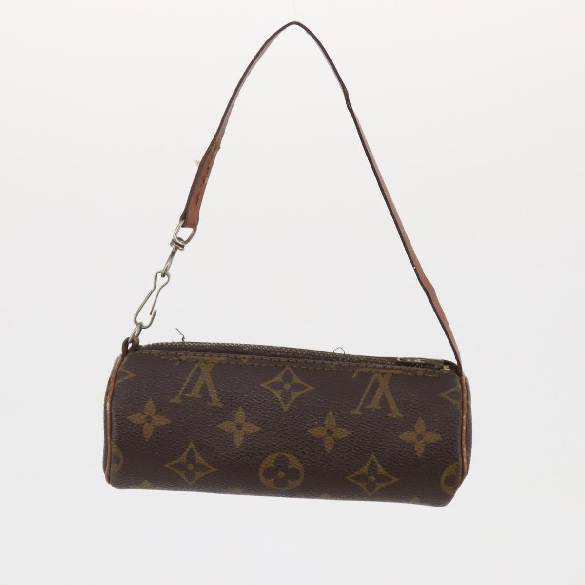 LOUIS VUITTON Monogram Vernis Pouch 4 Set Red LV Auth bs36354