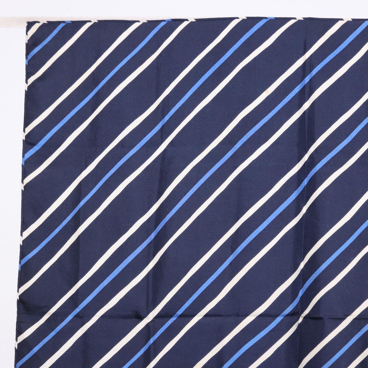 LOEWE Christian Dior Saint Laurent Scarf Silk 4 Set Red Navy Brown Auth bs36356