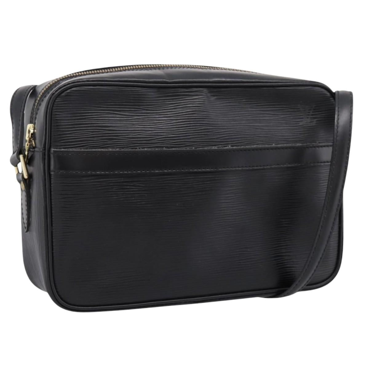 LOUIS VUITTON Epi Trocadero 27 Shoulder Bag Black M52312 LV Auth bs36406