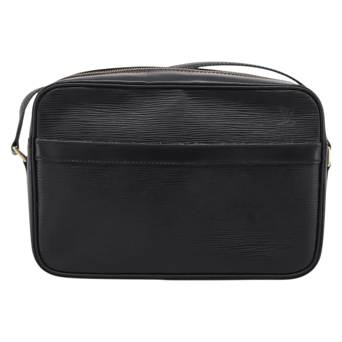 LOUIS VUITTON Epi Trocadero 27 Shoulder Bag Black M52312 LV Auth bs36406