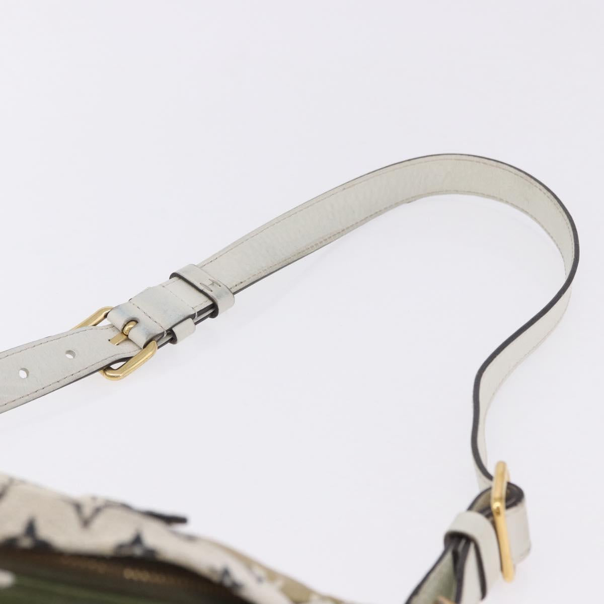 LOUIS VUITTON Monogram Giant Bum Bag Body Bag Khaki M44611 LV Auth bs36407