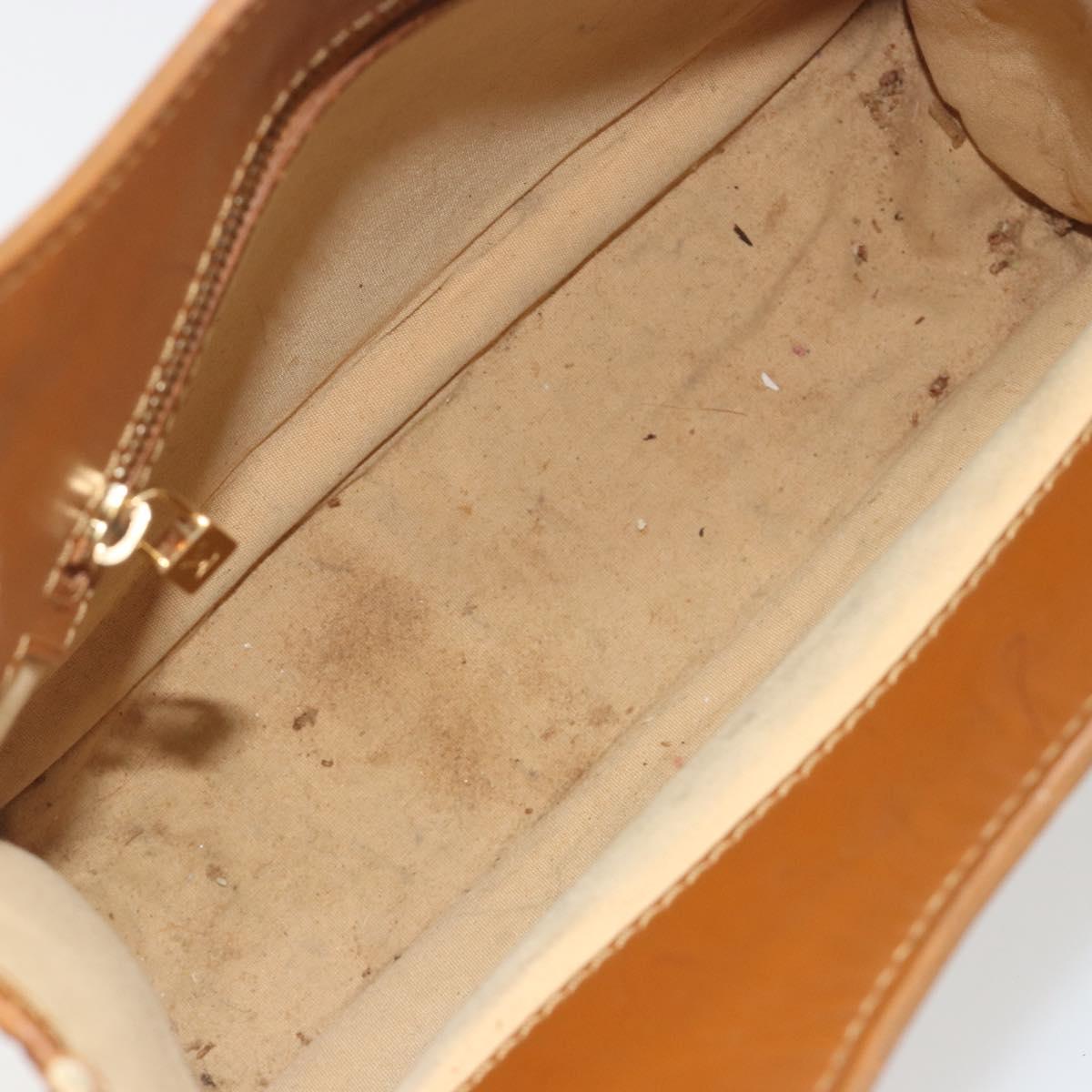 LOUIS VUITTON Monogram Mini Sac Catline Hand Bag Beige M92328 LV Auth bs36410
