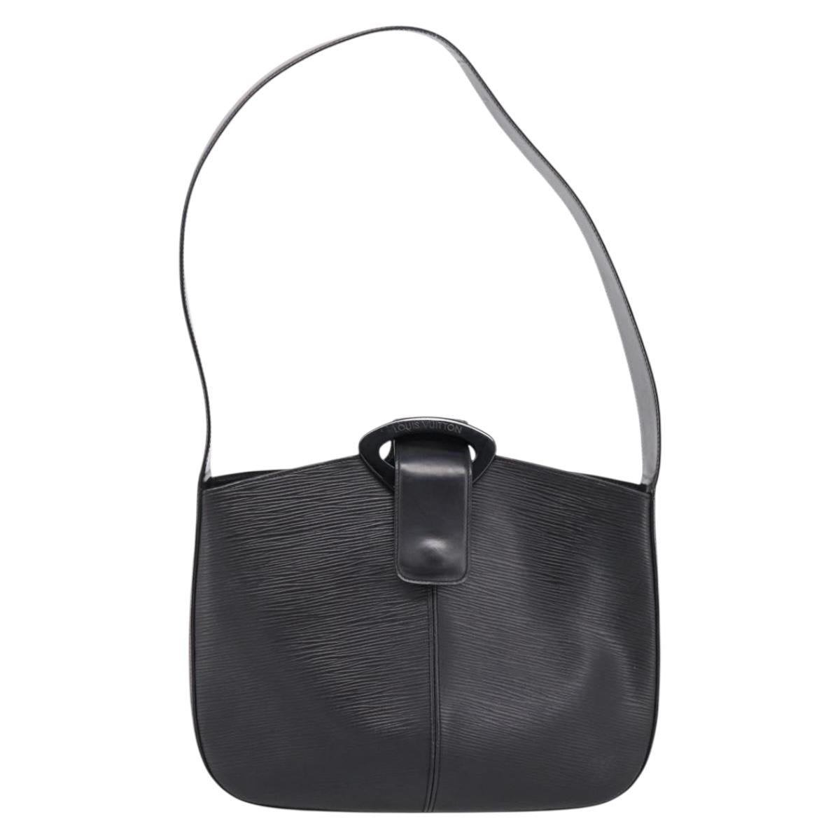 LOUIS VUITTON Epi Revli Shoulder Bag Black M52162 LV Auth bs36414