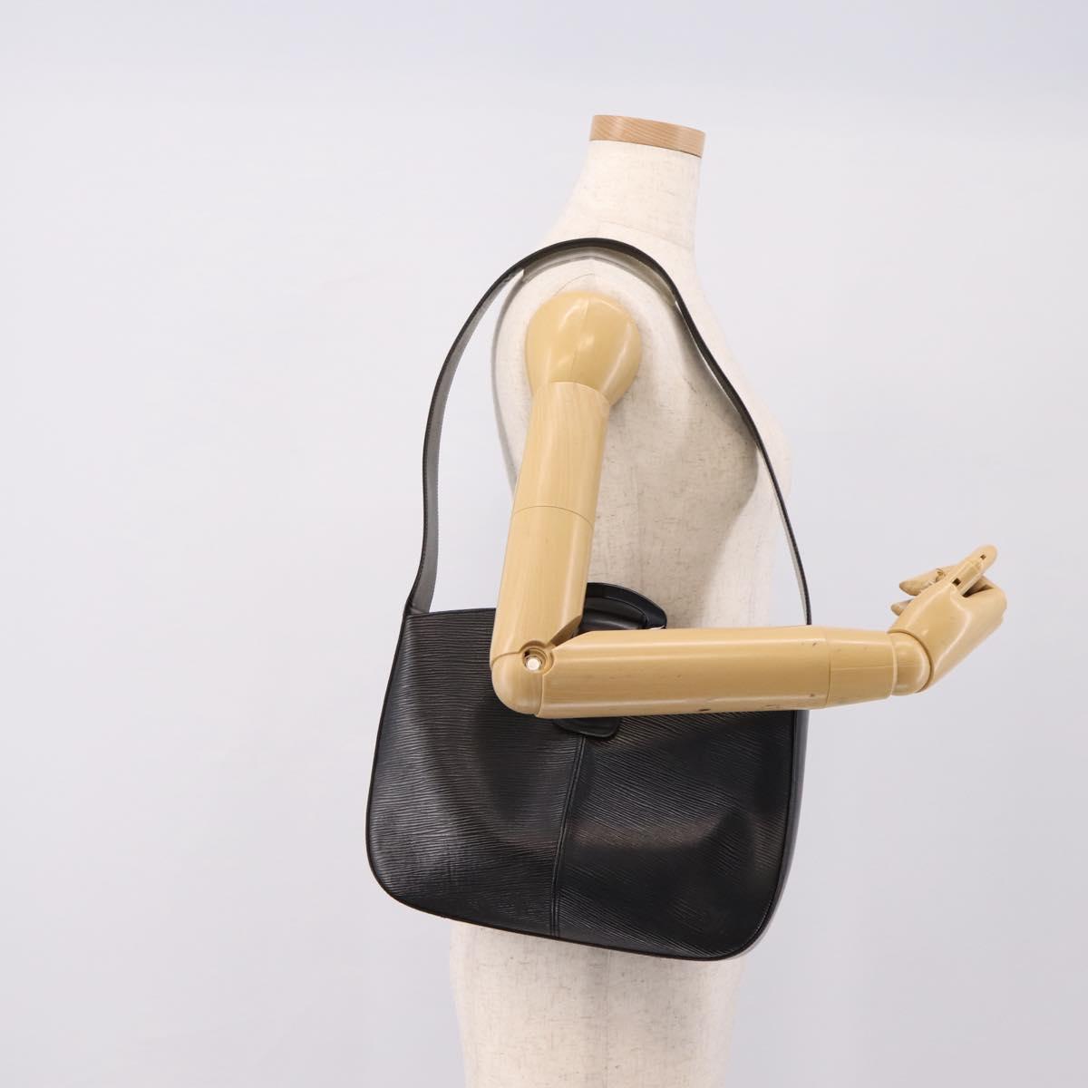 LOUIS VUITTON Epi Revli Shoulder Bag Black M52162 LV Auth bs36414