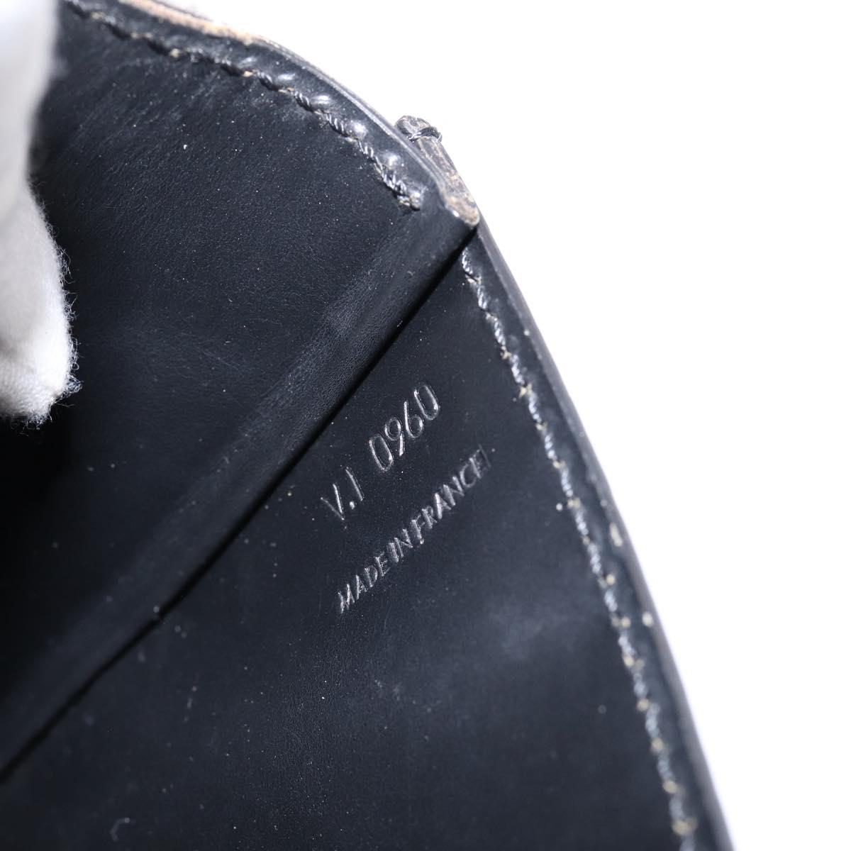LOUIS VUITTON Epi Tilsitt Hand Bag Black M52482 LV Auth bs36416