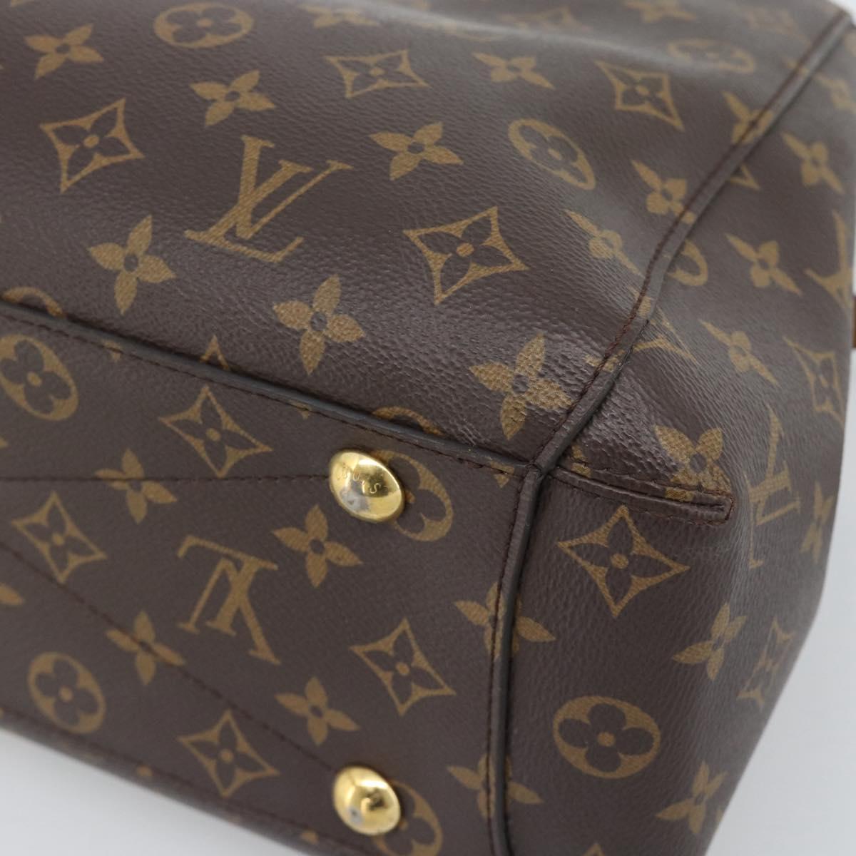 LOUIS VUITTON Monogram Montaigne MM Tote Bag M41056 LV Auth bs36419