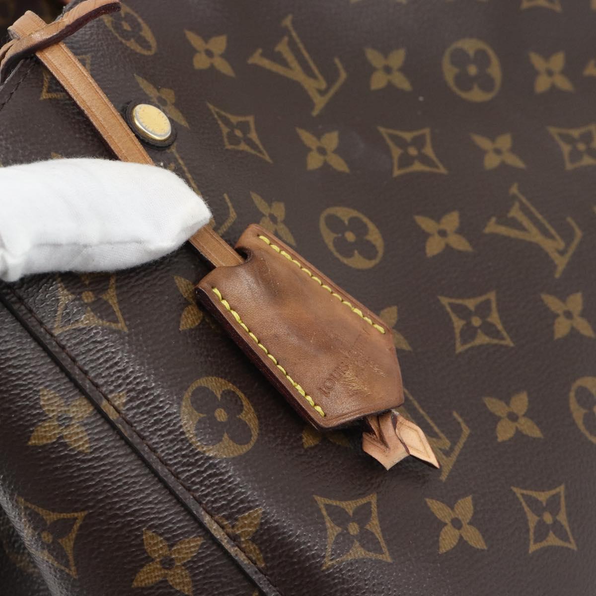 LOUIS VUITTON Monogram Montaigne MM Tote Bag M41056 LV Auth bs36419