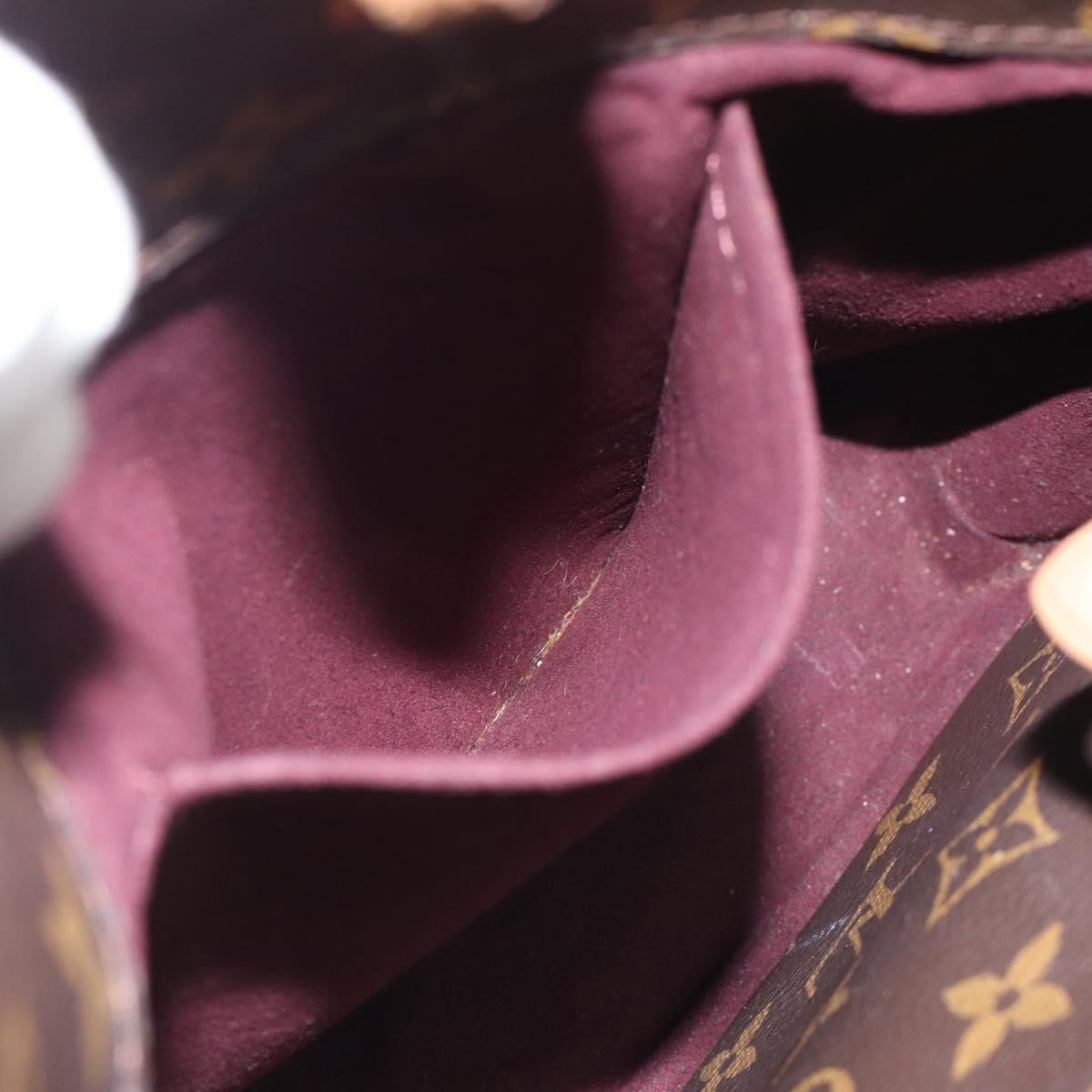LOUIS VUITTON Monogram Montaigne MM Tote Bag M41056 LV Auth bs36419