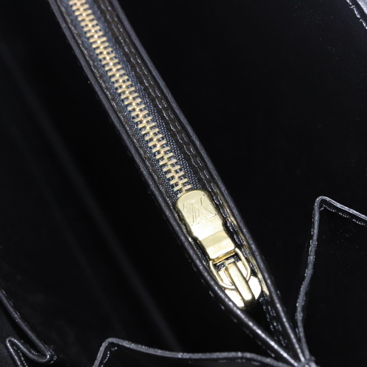 LOUIS VUITTON Epi Capuchin Shoulder Bag Black M52342 LV Auth bs36423