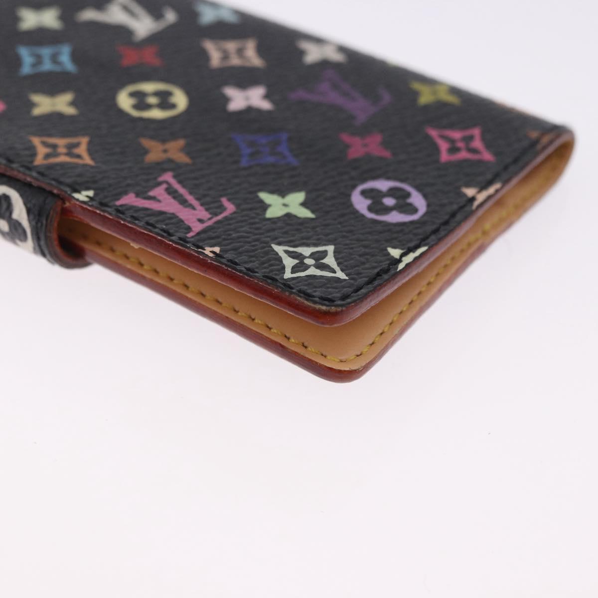 LOUIS VUITTON Multicolor Carnet de Val Mini Agenda M92652 LV Auth bs36442