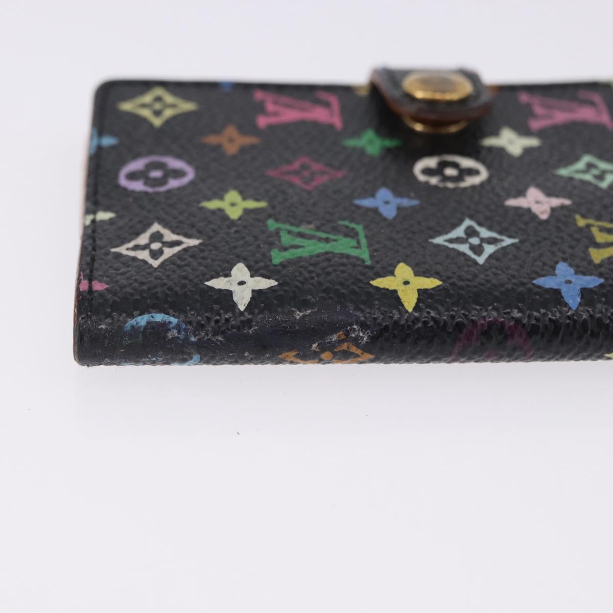 LOUIS VUITTON Multicolor Carnet de Val Mini Agenda M92652 LV Auth bs36442