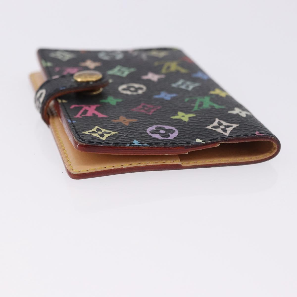 LOUIS VUITTON Multicolor Carnet de Val Mini Agenda M92652 LV Auth bs36442