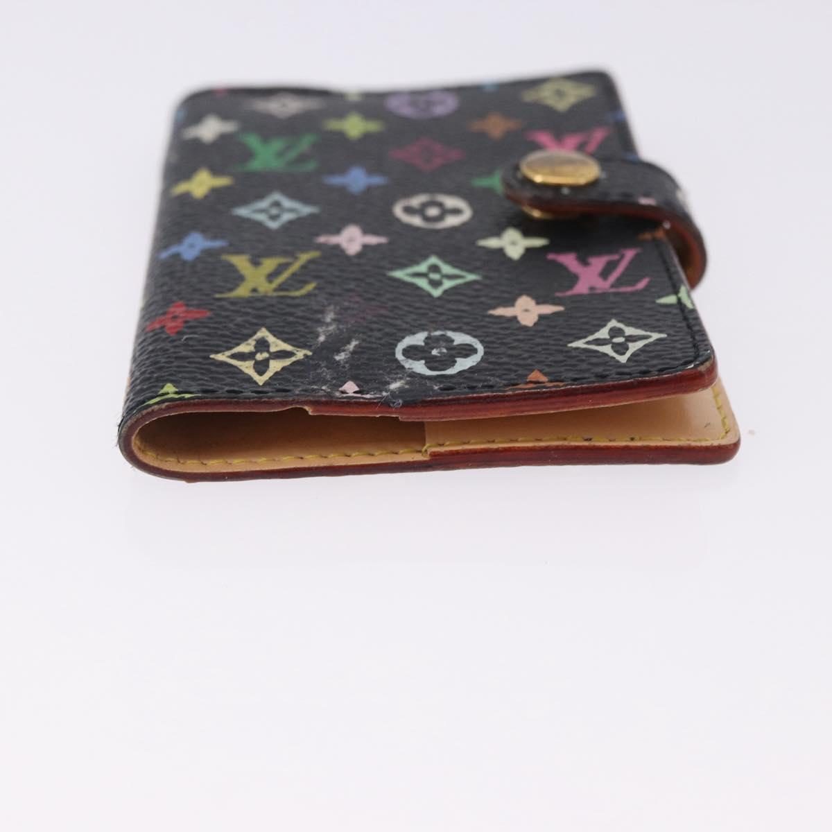 LOUIS VUITTON Multicolor Carnet de Val Mini Agenda M92652 LV Auth bs36442