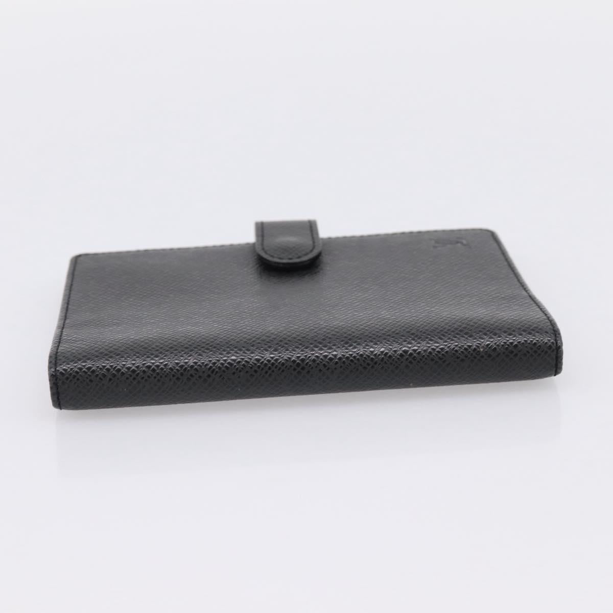 LOUIS VUITTON Taiga Agenda PM Day Planner Cover Ardoise R20426 LV Auth bs36444