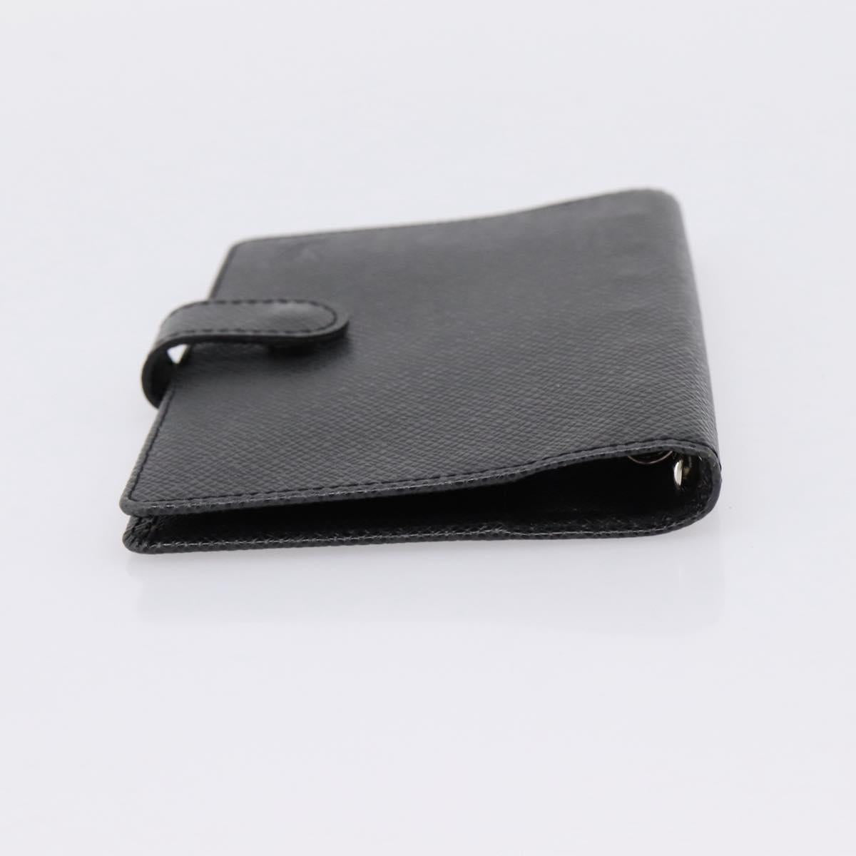 LOUIS VUITTON Taiga Agenda PM Day Planner Cover Ardoise R20426 LV Auth bs36444