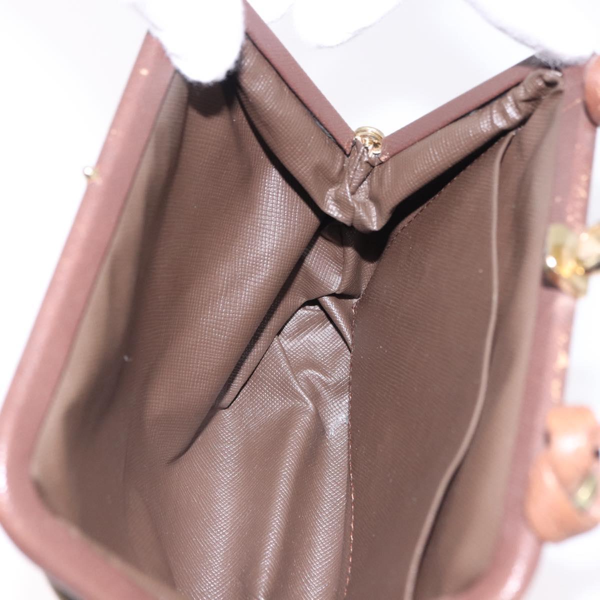 Burberrys Nova Check Shoulder Bag Canvas Beige Gold Auth bs36455