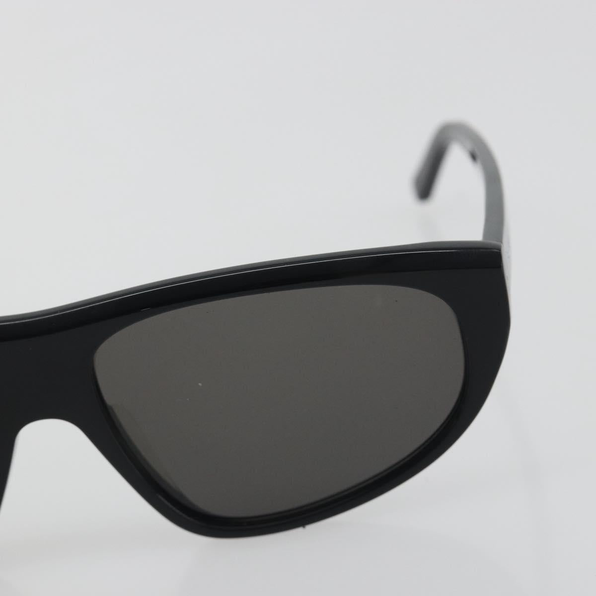 BALENCIAGA Sunglasses Plastic Black White Auth bs36465
