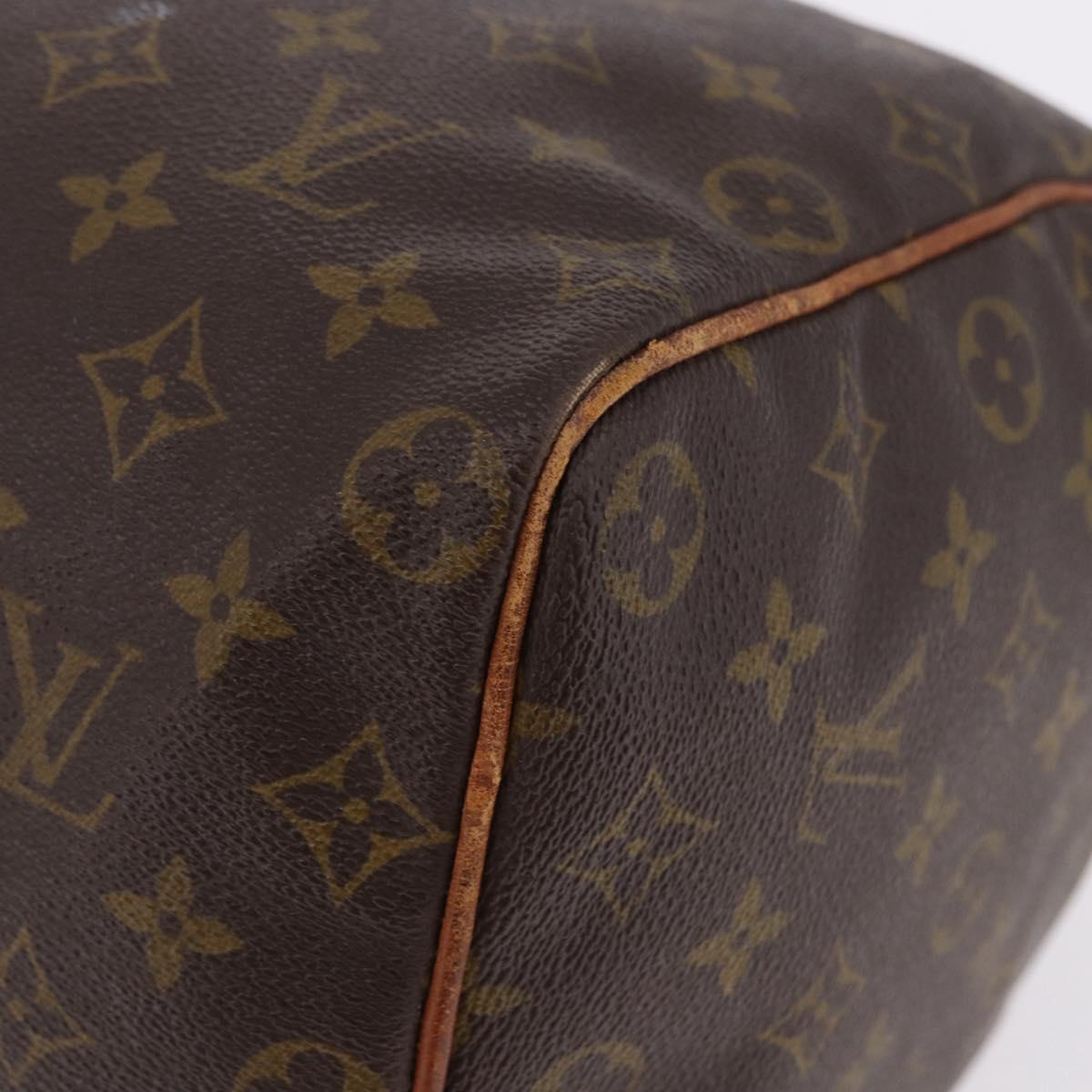 LOUIS VUITTON Monogram Speedy 40 Hand Bag M41522 LV Auth bs36470