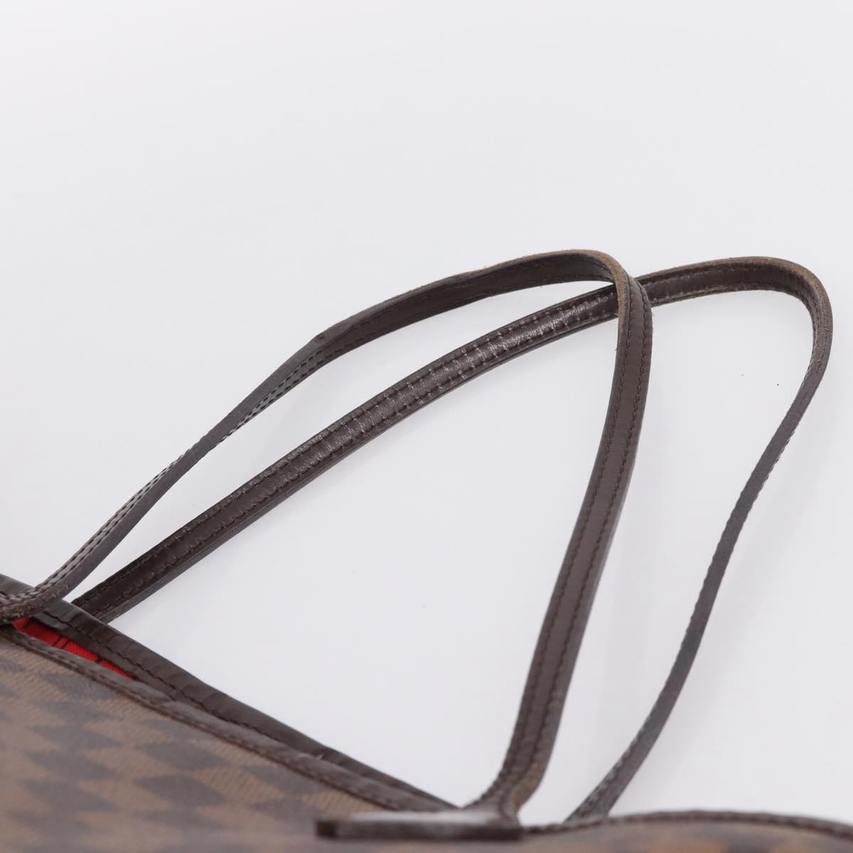 LOUIS VUITTON Damier Ebene Neverfull MM Tote Bag N51105 LV Auth bs36473