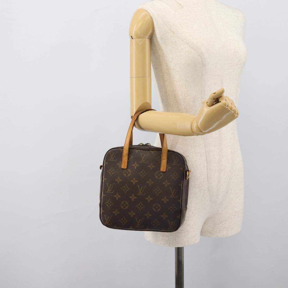 LOUIS VUITTON Monogram Spontini Hand Bag M47500 LV Auth bs36499
