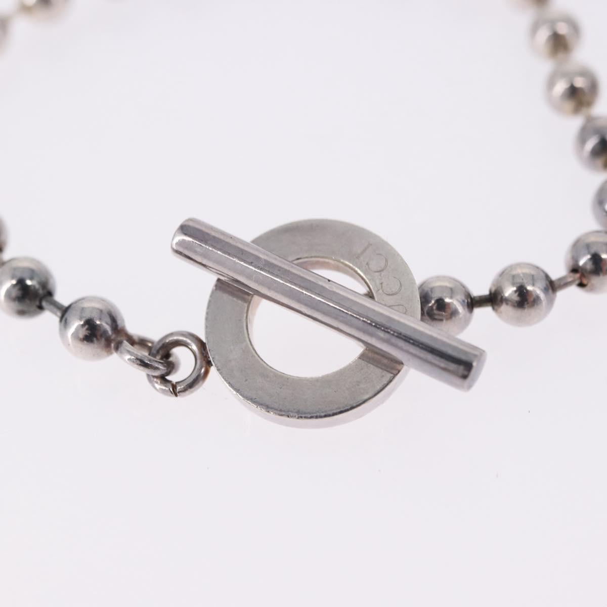 GUCCI Bracelet Ag925 Silver Auth bs36500