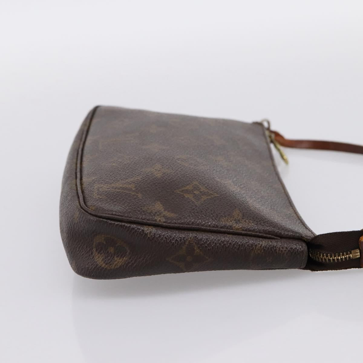 LOUIS VUITTON Monogram Pochette Accessoires Pouch M51980 LV Auth bs36505