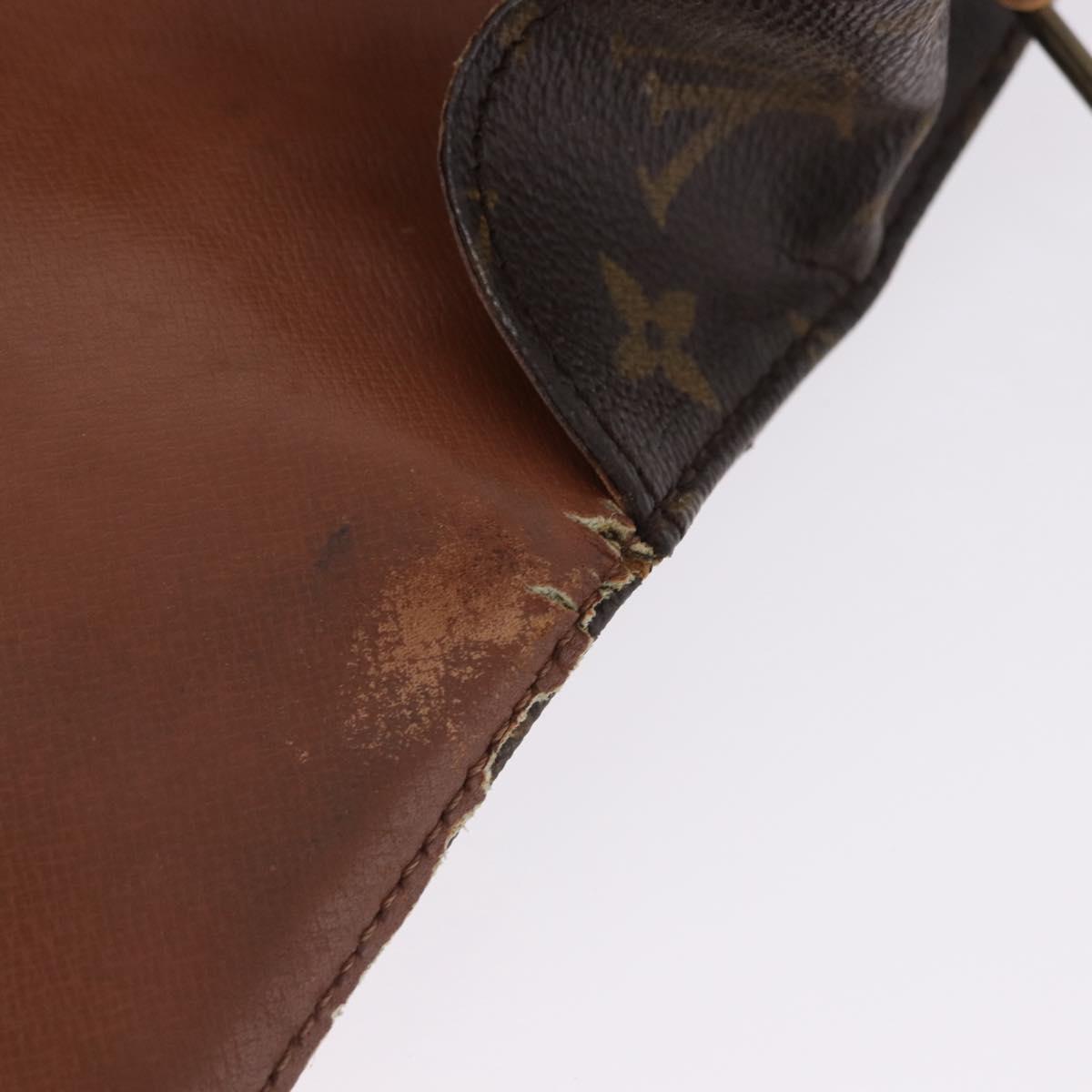 LOUIS VUITTON Monogram Cartouchiere MM Shoulder Bag M51253 LV Auth bs36508
