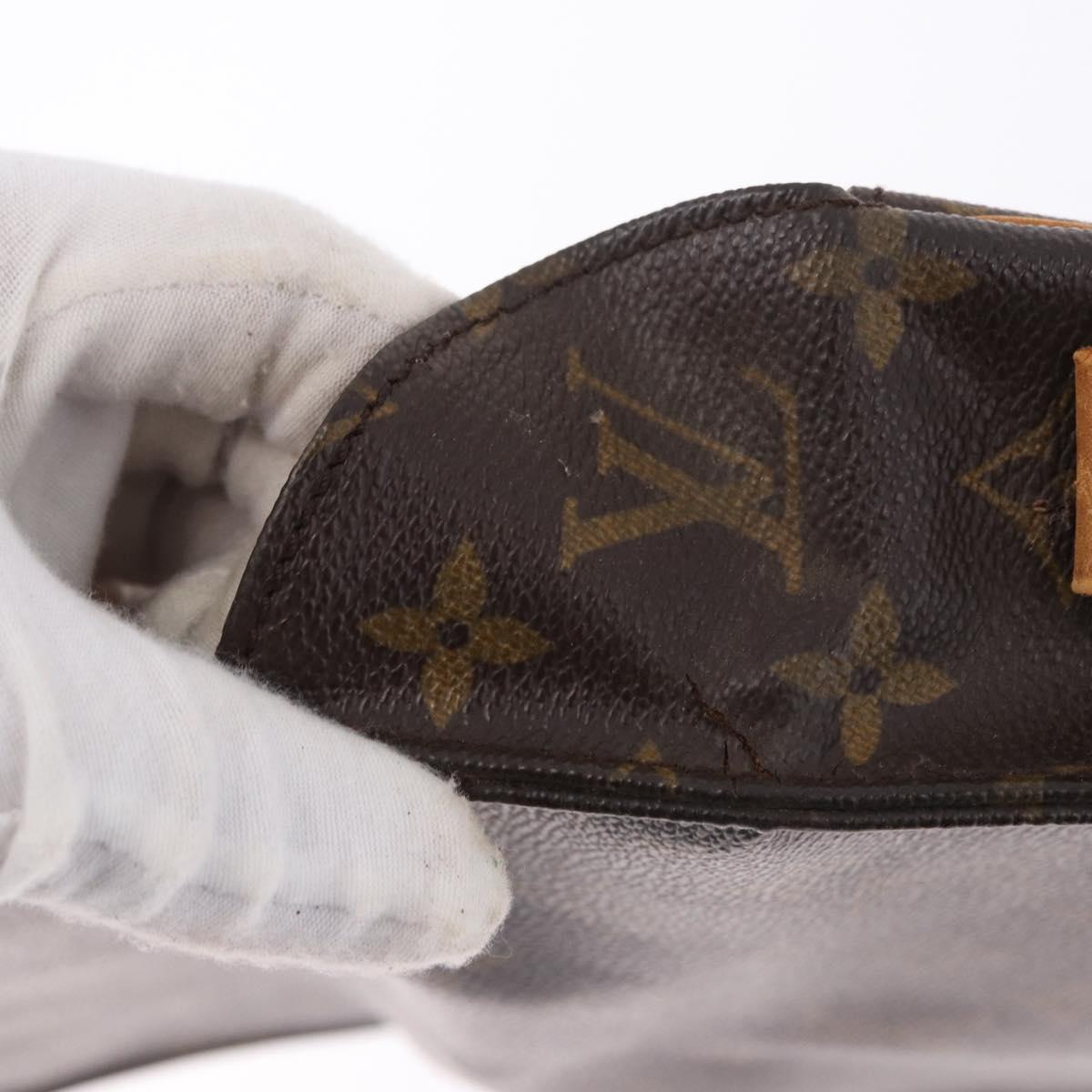 LOUIS VUITTON Monogram Cartouchiere MM Shoulder Bag M51253 LV Auth bs36508