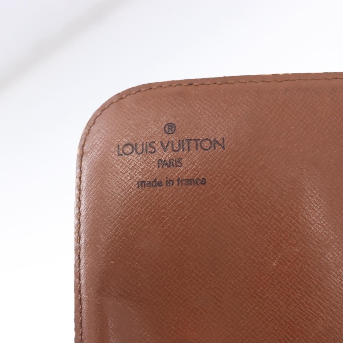 LOUIS VUITTON Monogram Cartouchiere MM Shoulder Bag M51253 LV Auth bs36508