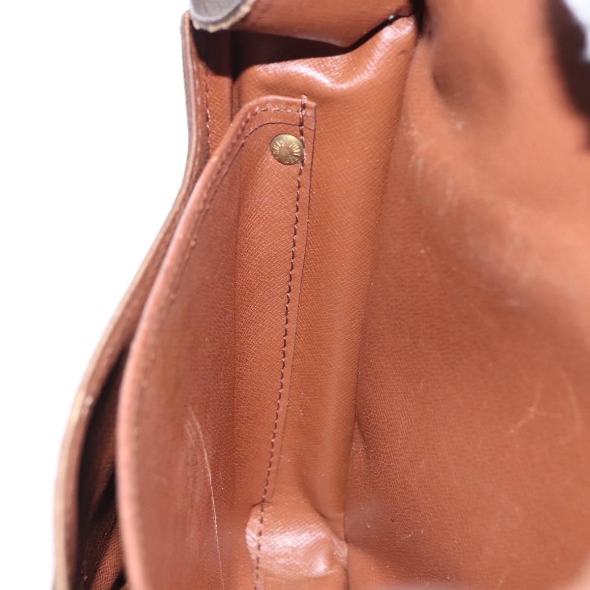LOUIS VUITTON Monogram Cartouchiere MM Shoulder Bag M51253 LV Auth bs36508