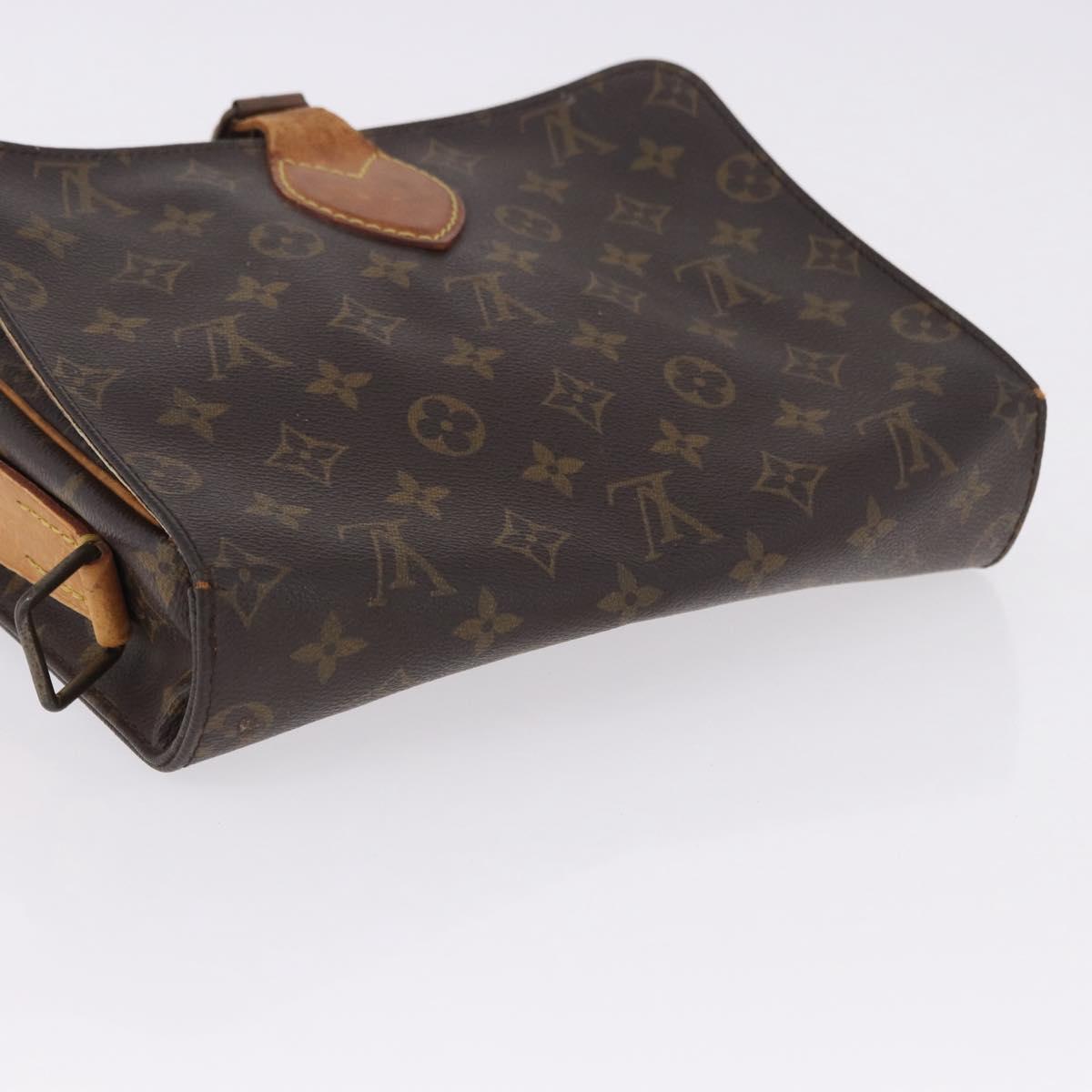LOUIS VUITTON Monogram Cartouchiere MM Shoulder Bag M51253 LV Auth bs36508