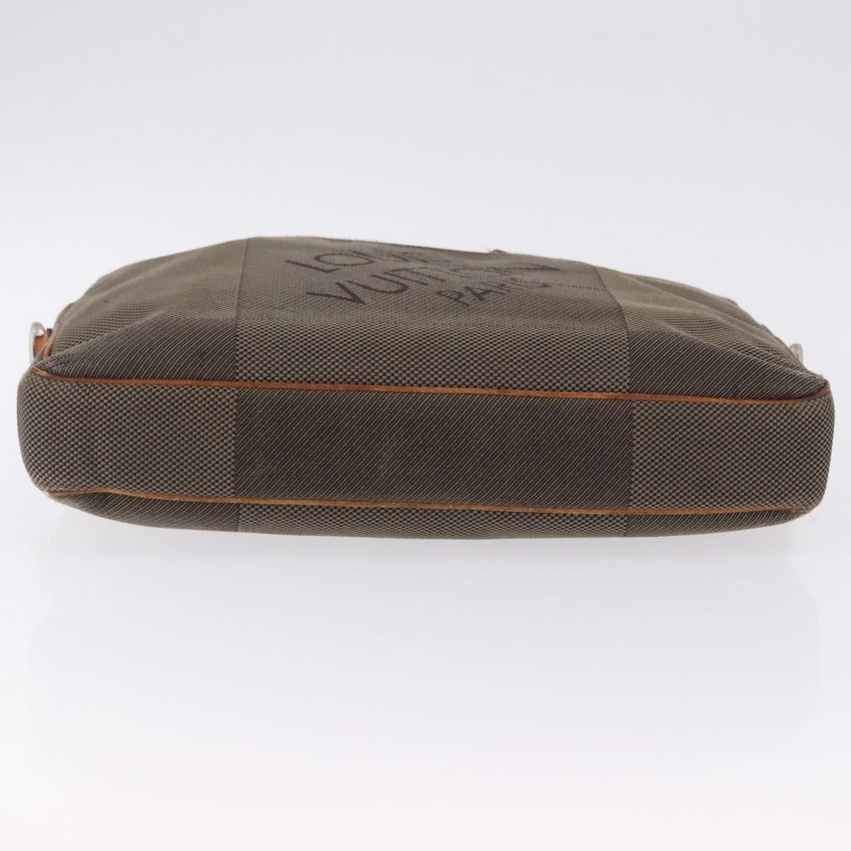 LOUIS VUITTON Damier Geant Associe PM Hand Bag Brown Tail N58039 LV Auth bs36511