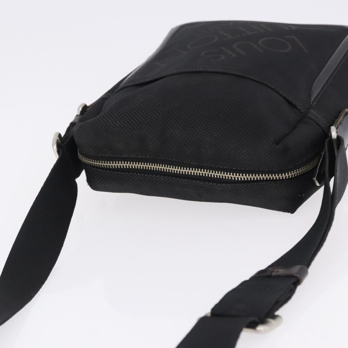 LOUIS VUITTON Damier Geant Sitadan NM Shoulder Bag Black M93223 LV Auth bs36512