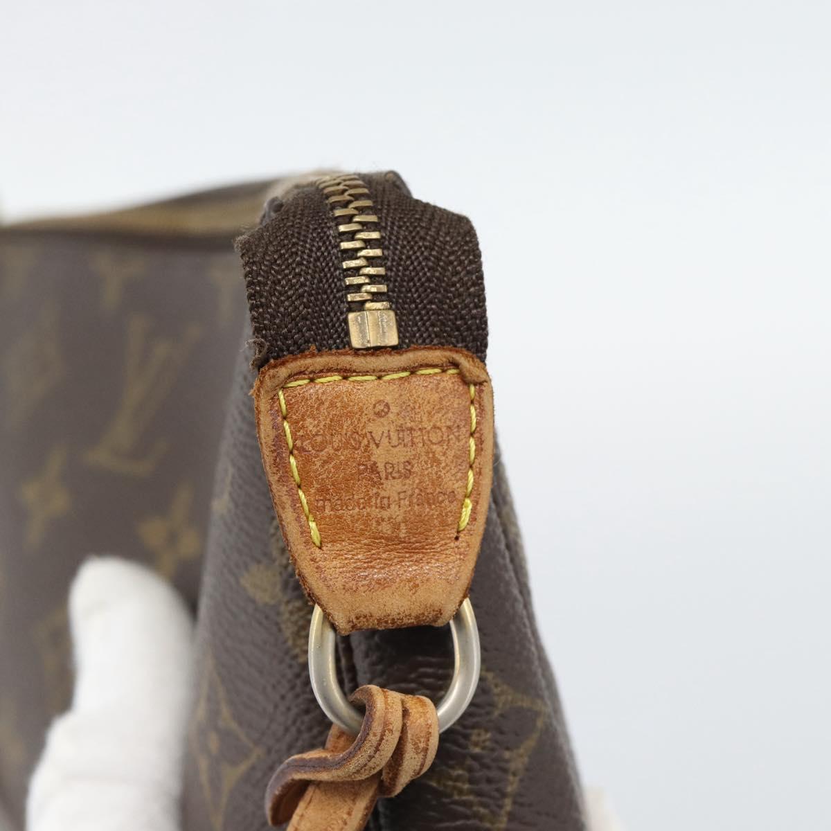LOUIS VUITTON Monogram Pochette Accessoires Pouch M51980 LV Auth bs36516
