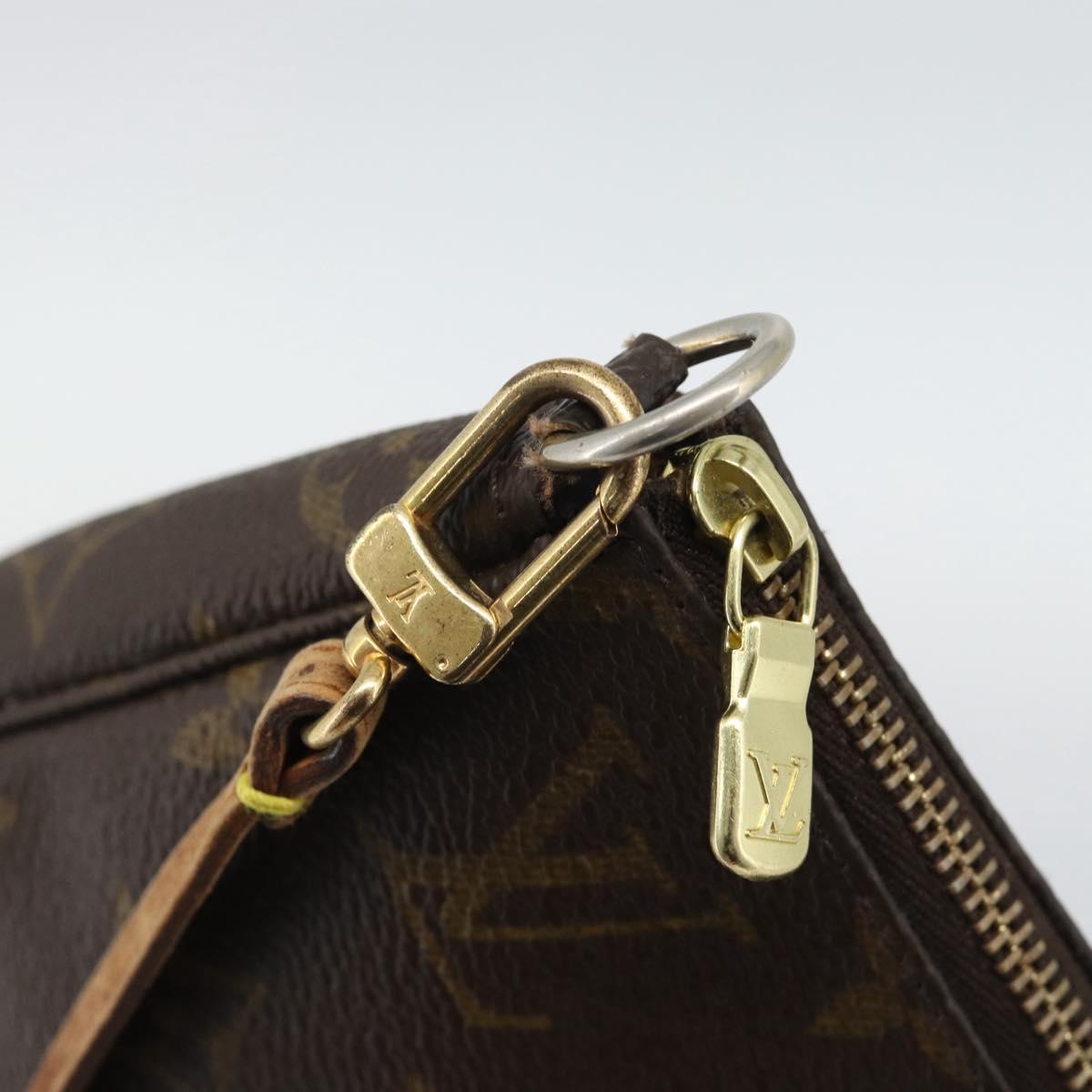 LOUIS VUITTON Monogram Pochette Accessoires Pouch M51980 LV Auth bs36516