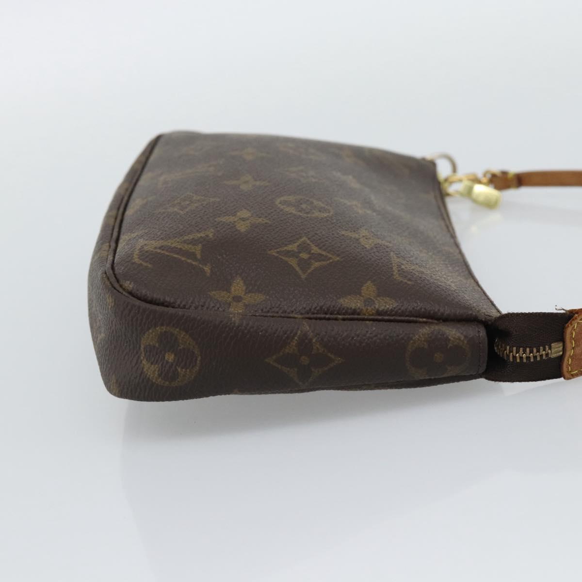 LOUIS VUITTON Monogram Pochette Accessoires Pouch M51980 LV Auth bs36516